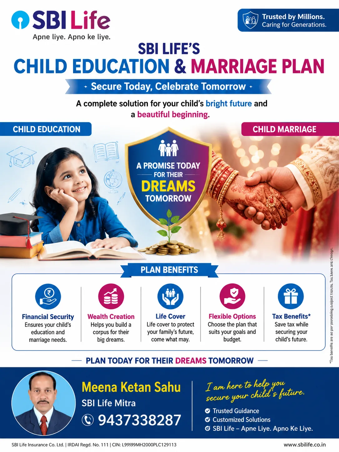 Minaketan Sahu : Life & Health Insurance Advisor : Koraput